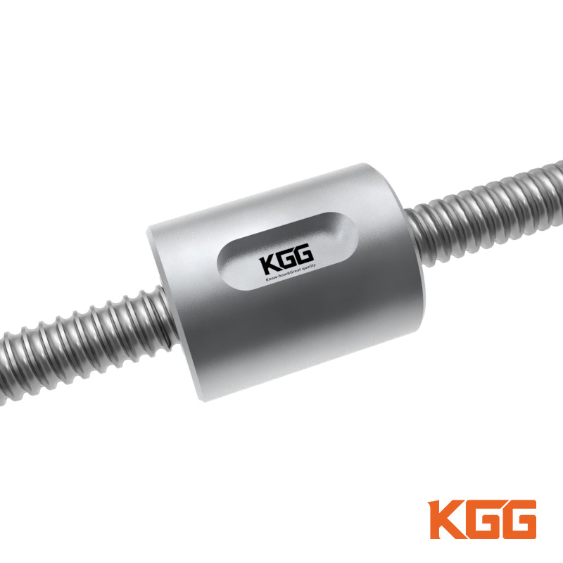 KGG Miniature high-efficiency Precision rolled Ball Screw ballscrew  High Load High Speed Rustproof Sleeve Type TXM Single Nut Precision Ball Screw